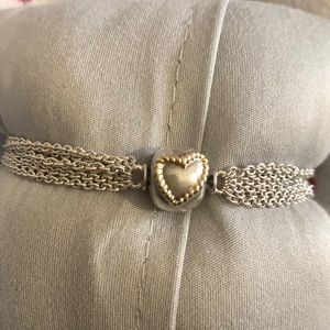 Pandora bracelet and charm